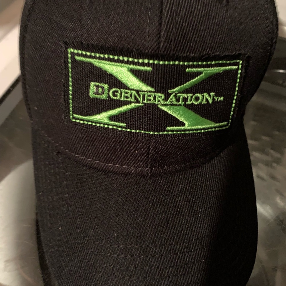 WWE D Generation X hat . Good condition